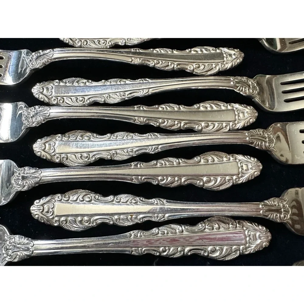 Gorham EP Electroplate Dinnerforks 12 Pcs
